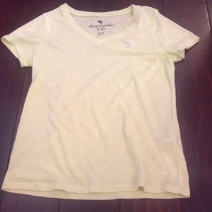 Abercrombie kids v- neck tee